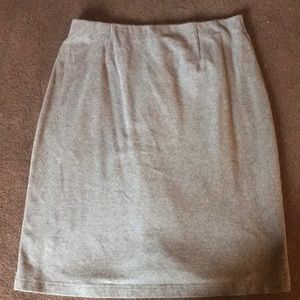 LL Bean Knit Skirt